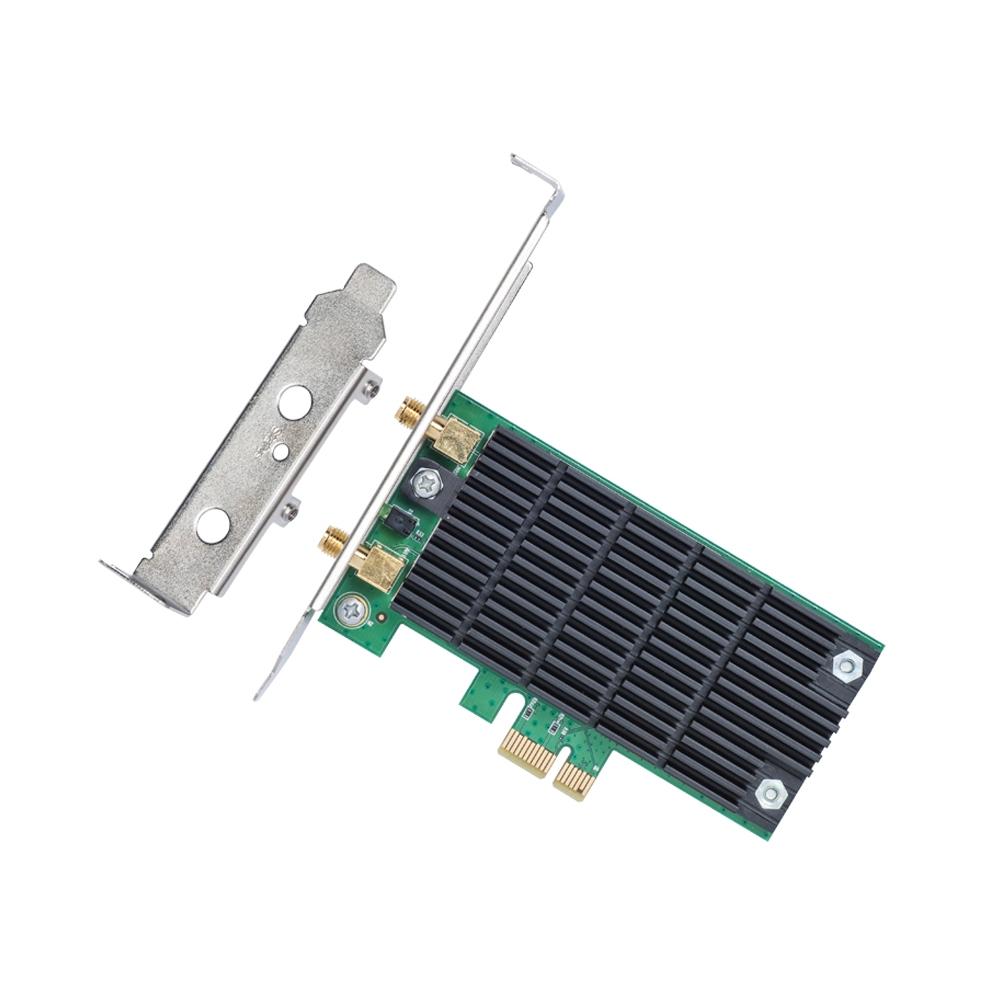 Безжичен адаптер TP-LINK Archer T4E, AC1200 dual band, PCI-EX, две външни антени-2