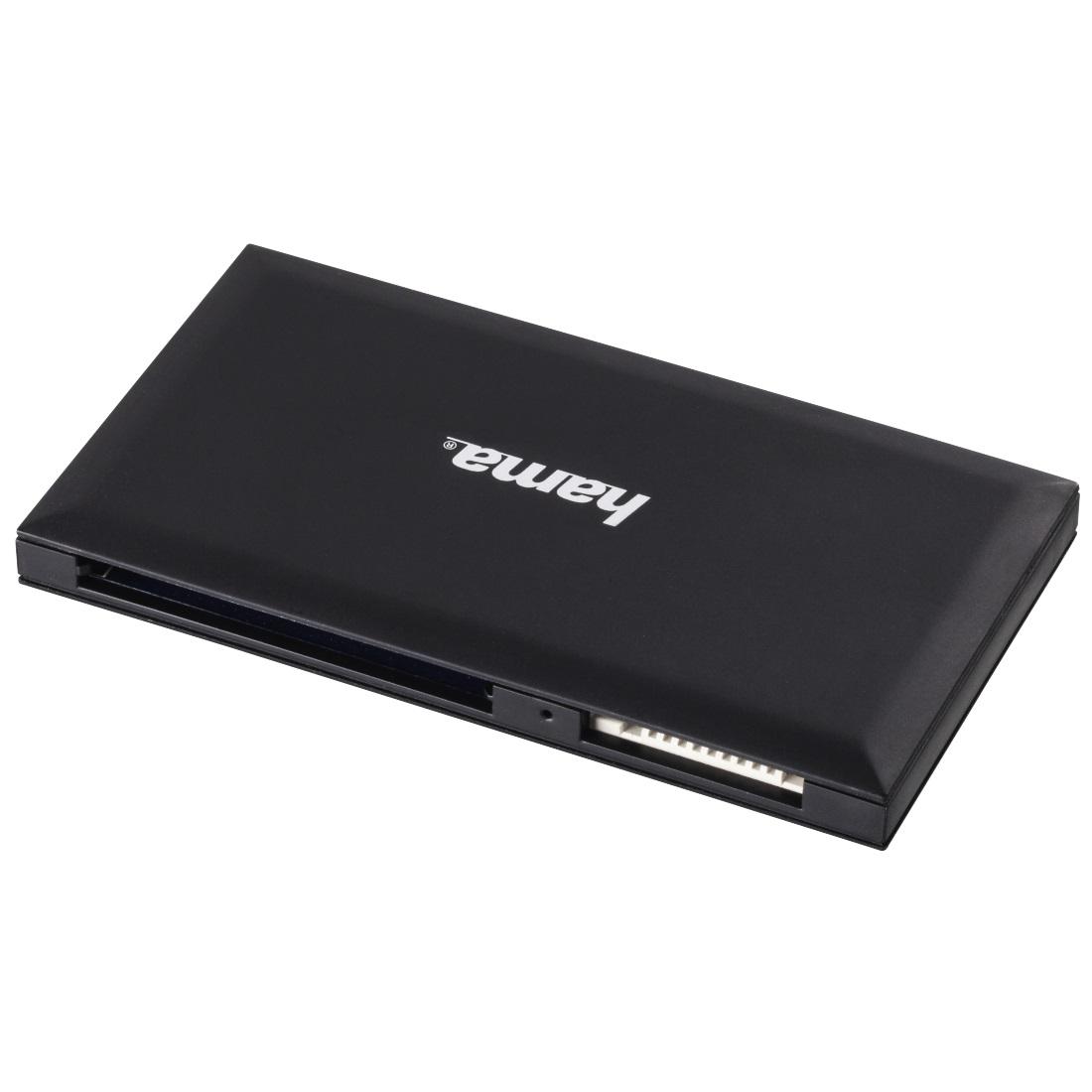 Четец за карти HAMA Multi-Card Reader, USB 3.0, SD/microSD/CF/MS, 5 Gbps, Черен-2