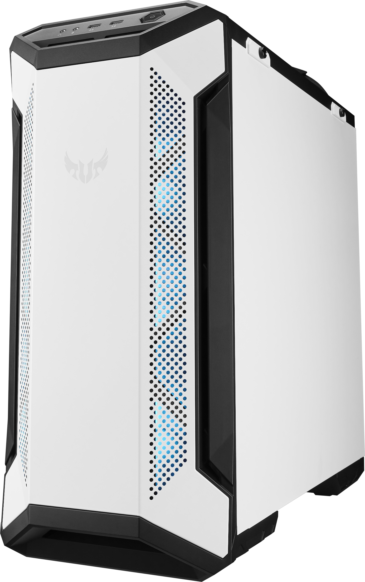 Кутия ASUS TUF Gaming GT501 White Edition, Mid-Tower, Aura Sync RGB-2