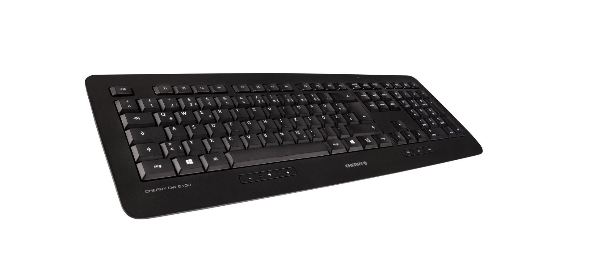 Комплект клавиатура с мишка CHERRY DW 5100, безжичен, 2.4 GHz, Черен-2