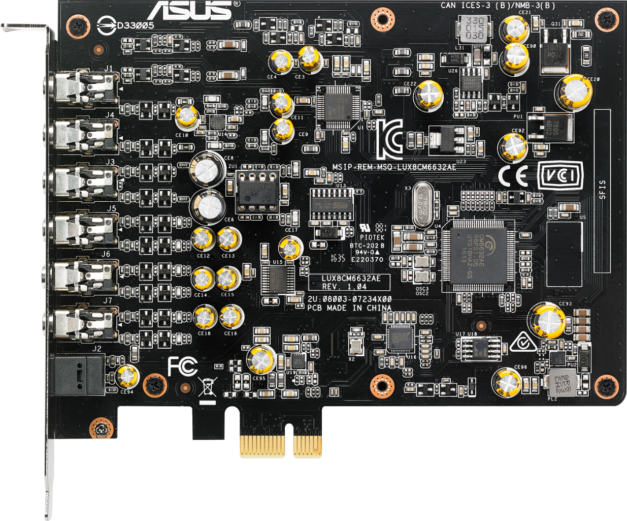 Звукова карта ASUS Xonar AE 7.1 PCIe Gaming audio-3