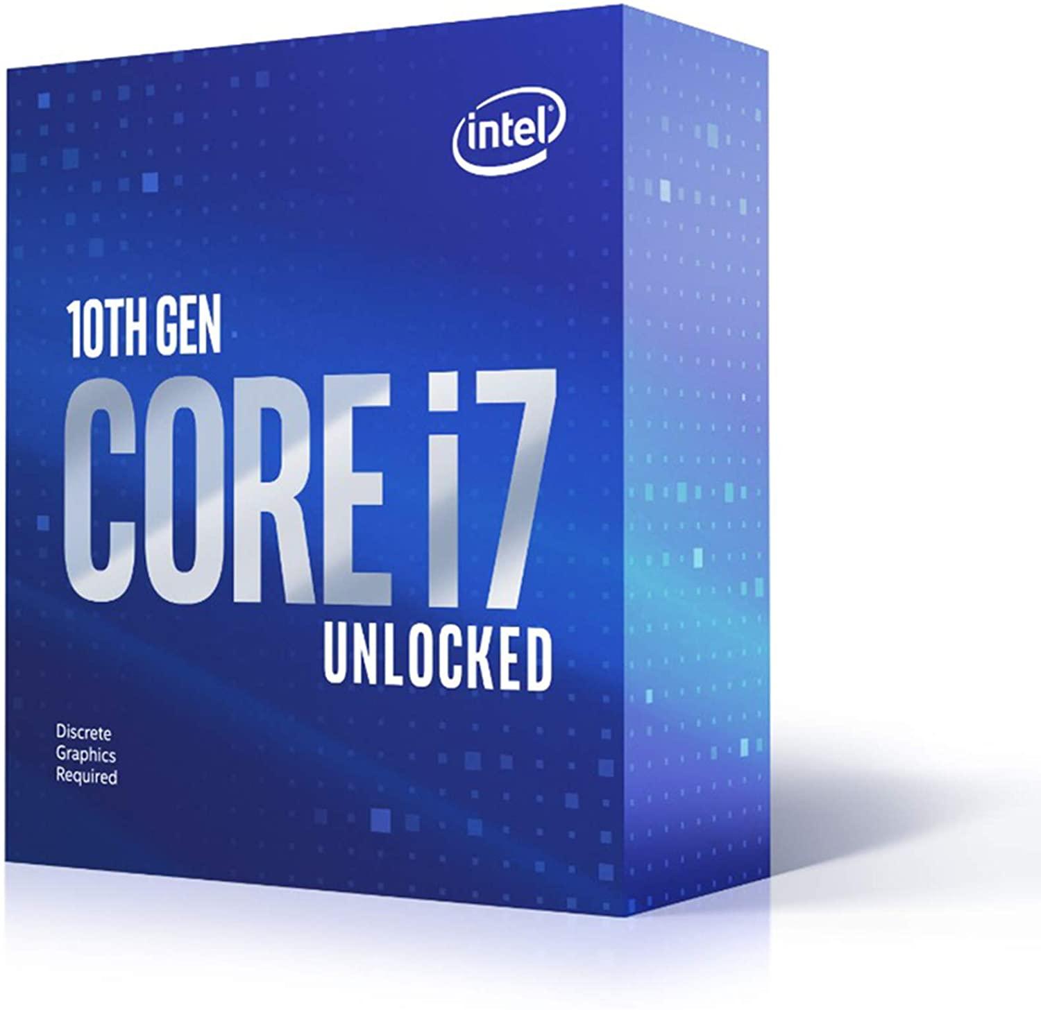 Процесор Intel Comet Lake-S Core I7-10700KF 8 cores, 3.8Ghz (Up to 5.10Ghz), 16MB, 125W, LGA1200, BOX-2