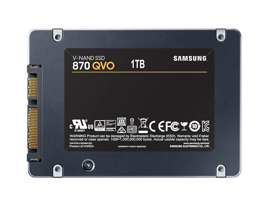 Solid State Drive (SSD) SAMSUNG 870 QVO, 1TB, SATA III, 2.5 inch, MZ-77Q1T0BW-2