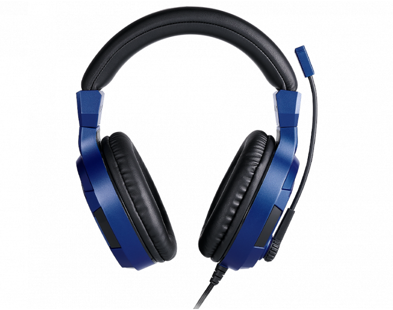 Геймърски слушалки Nacon Bigben PS4 Official Headset V3 Blue, Микрофон, Син-2