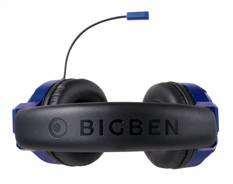 Геймърски слушалки Nacon Bigben PS4 Official Headset V3 Blue, Микрофон, Син-4