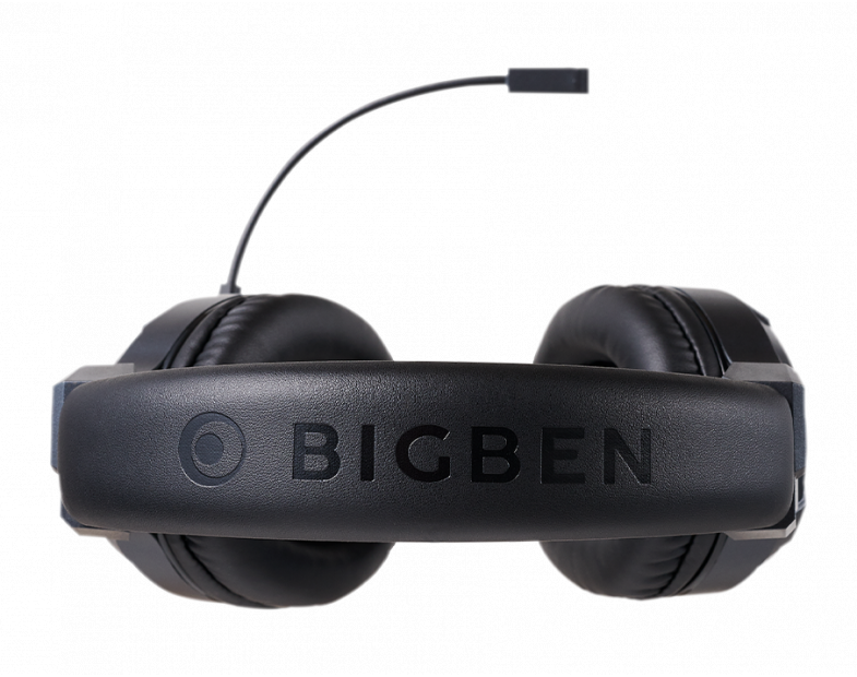 Геймърски слушалки Nacon Bigben PS4 Official Headset V3 Titanium, Микрофон, Сив-4