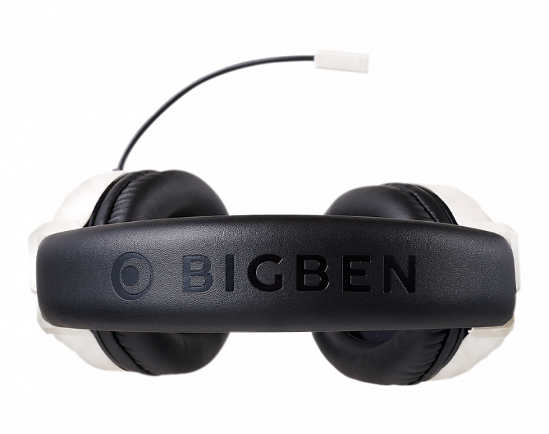 Геймърски слушалки Nacon Bigben PS4 Official Headset V3 White, Микрофон, Бял-4