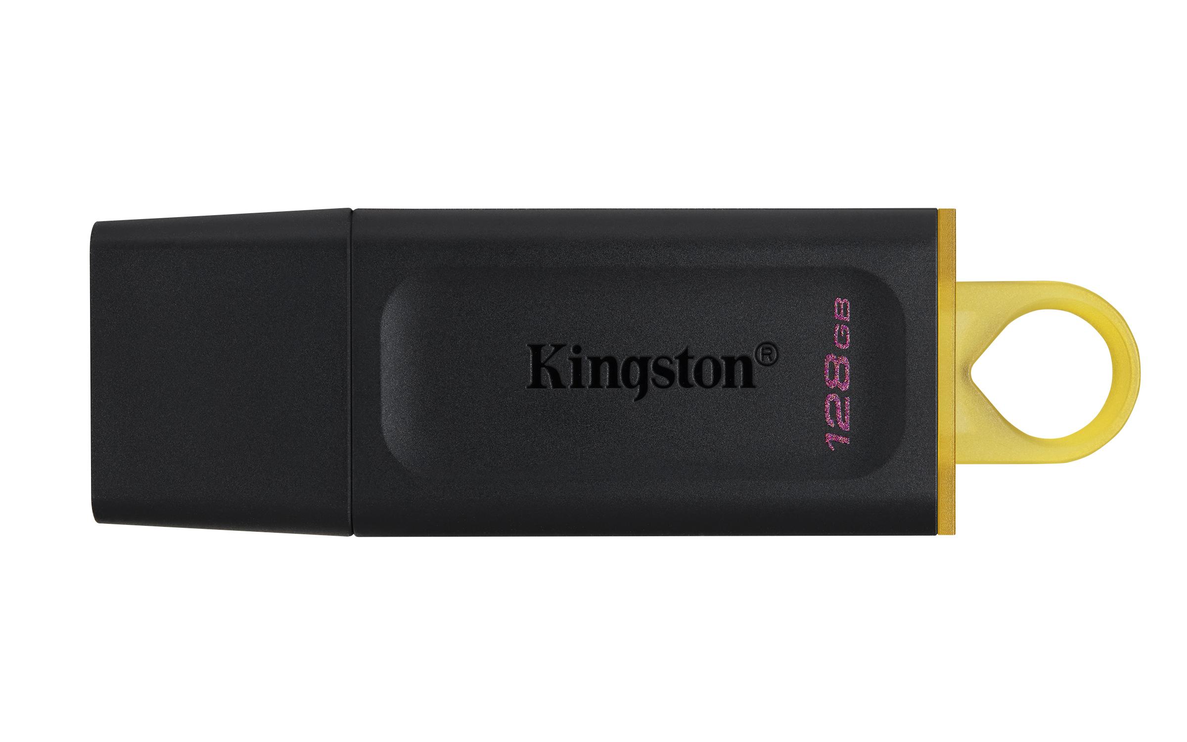 USB памет KINGSTON DataTraveler Exodia, 128GB, USB 3.2 Gen 1, Черна-1