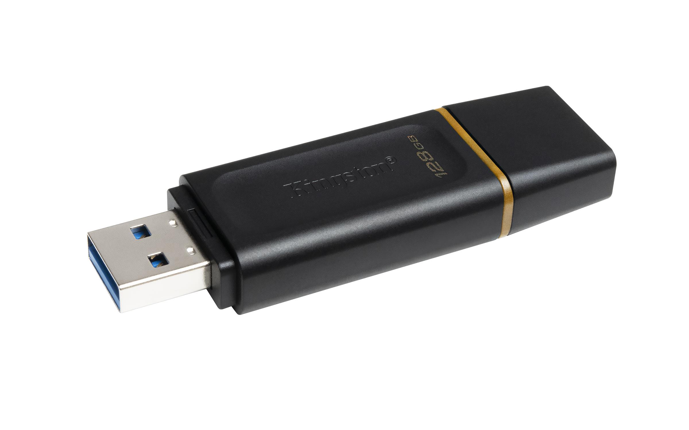 USB памет KINGSTON DataTraveler Exodia, 128GB, USB 3.2 Gen 1, Черна-4