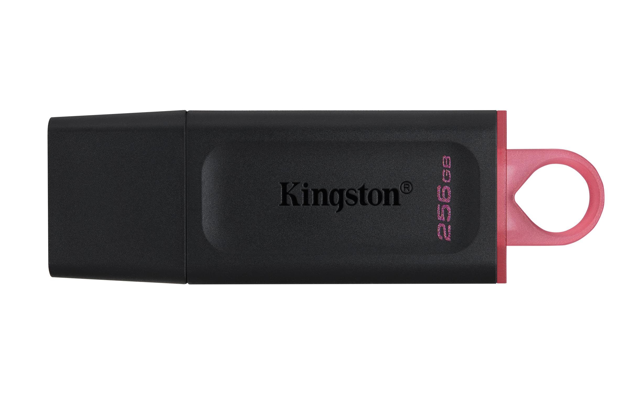 USB памет KINGSTON DataTraveler Exodia, 256GB, USB 3.2 Gen 1, Черна