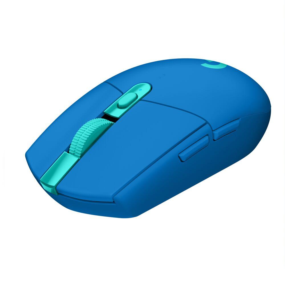 Геймърска мишка Logitech G305 Blue Lightspeed Wireless Син-3