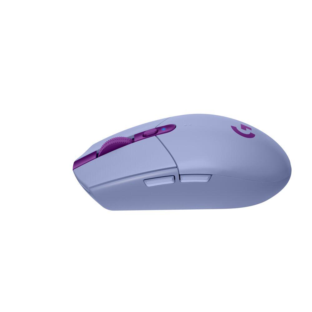 Геймърска мишка Logitech G305 Lilac Lightspeed Wireless Лилав-4