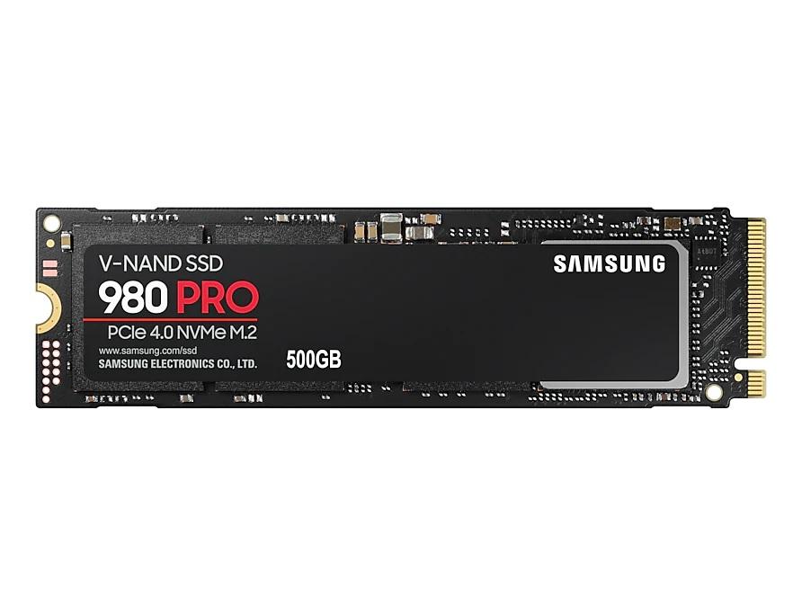 SSD SAMSUNG 980 PRO, 500GB, M.2 Type 2280, MZ-V8P500BW-1