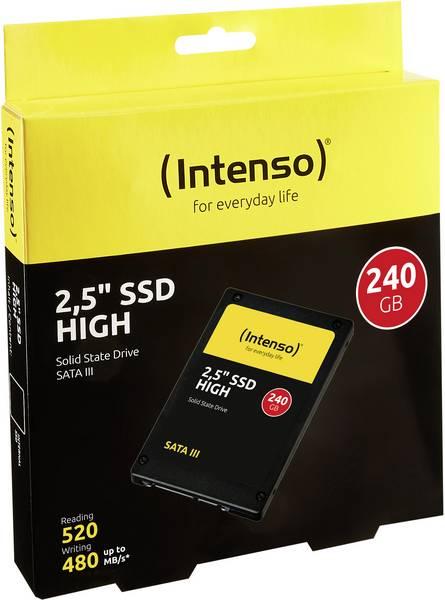 Solid State Drive (SSD) Intenso HIGH 3813440, 2.5&quot;, 240 GB, SATA3-2