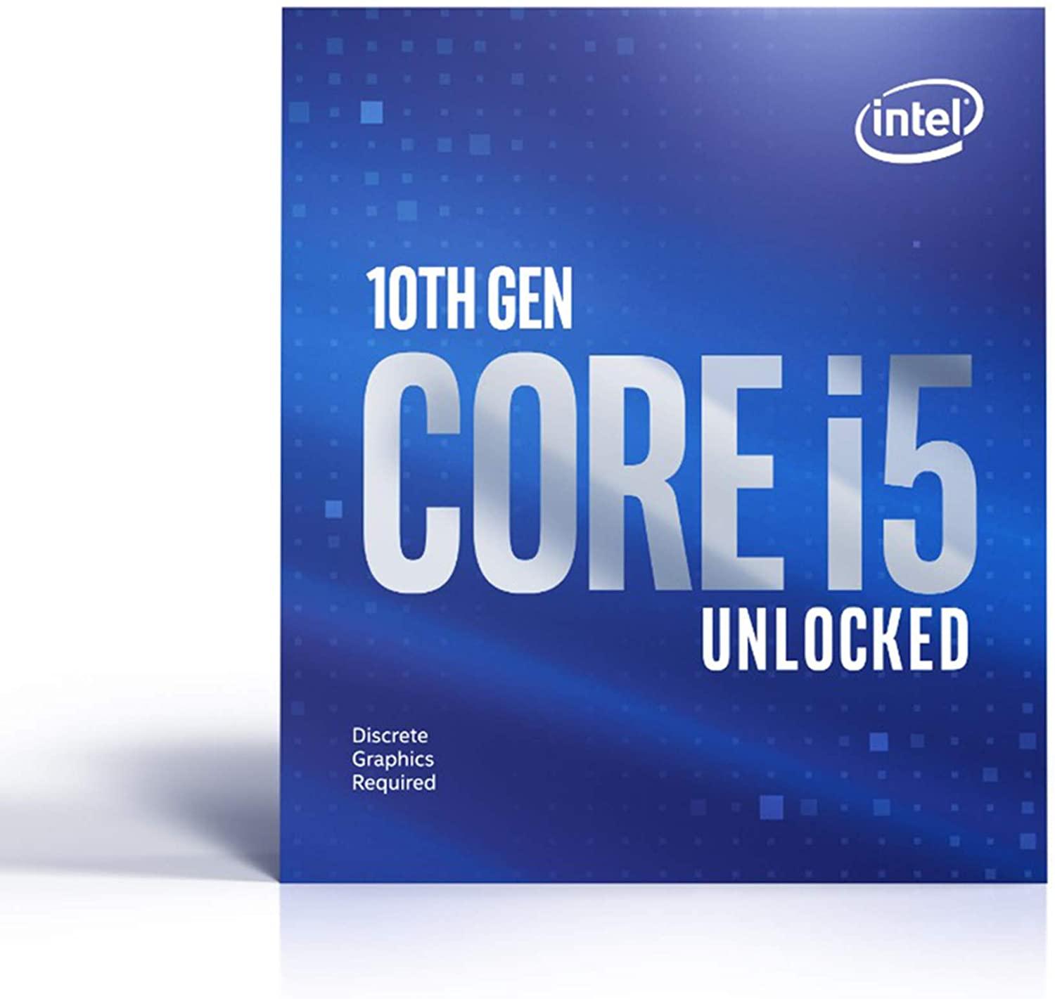 Процесор Intel Comet Lake-S Core I5-10600KF 6 cores 4.1Ghz (Up to 4.80Ghz) 12MB, 125W LGA1200, BOX-2