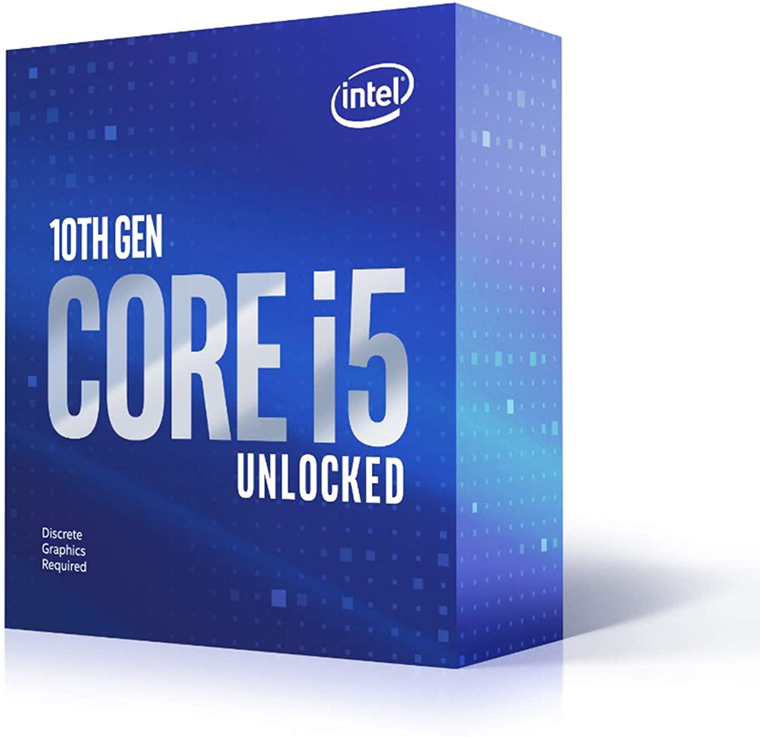 Процесор Intel Comet Lake-S Core I5-10600KF 6 cores 4.1Ghz (Up to 4.80Ghz) 12MB, 125W LGA1200, BOX-3