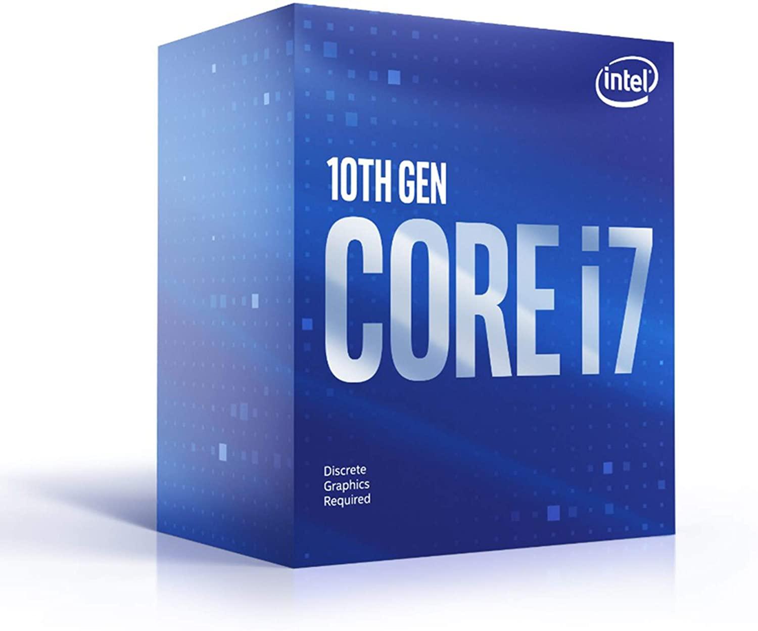 Процесор Intel Comet Lake-S Core I7-10700F 8 cores, 2.9Ghz (Up to 4.80Ghz), 16MB, 65W, LGA1200, BOX-2