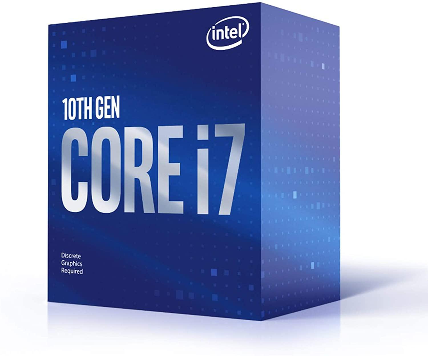 Процесор Intel Comet Lake-S Core I7-10700F 8 cores, 2.9Ghz (Up to 4.80Ghz), 16MB, 65W, LGA1200, BOX-3