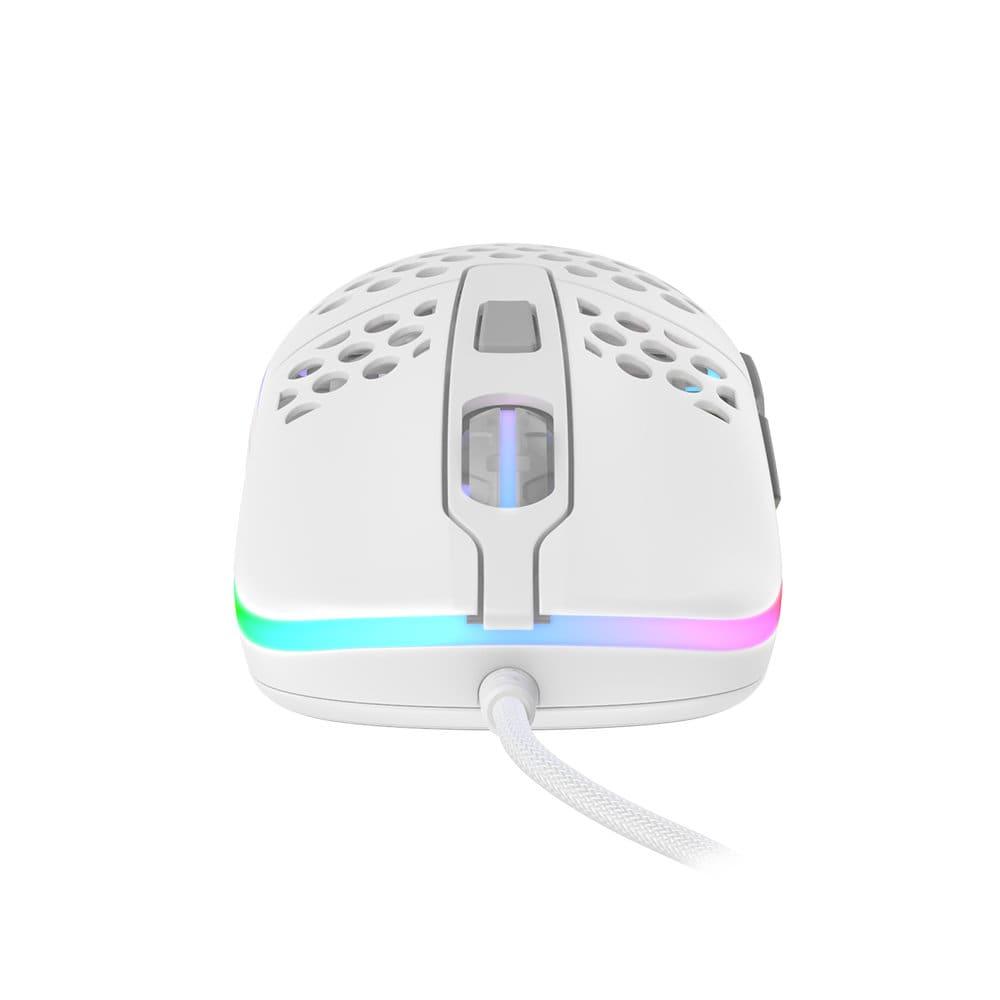 Геймърска мишка Xtrfy M42 White, RGB, Бял-3