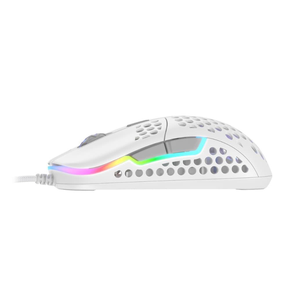 Геймърска мишка Xtrfy M42 White, RGB, Бял-4