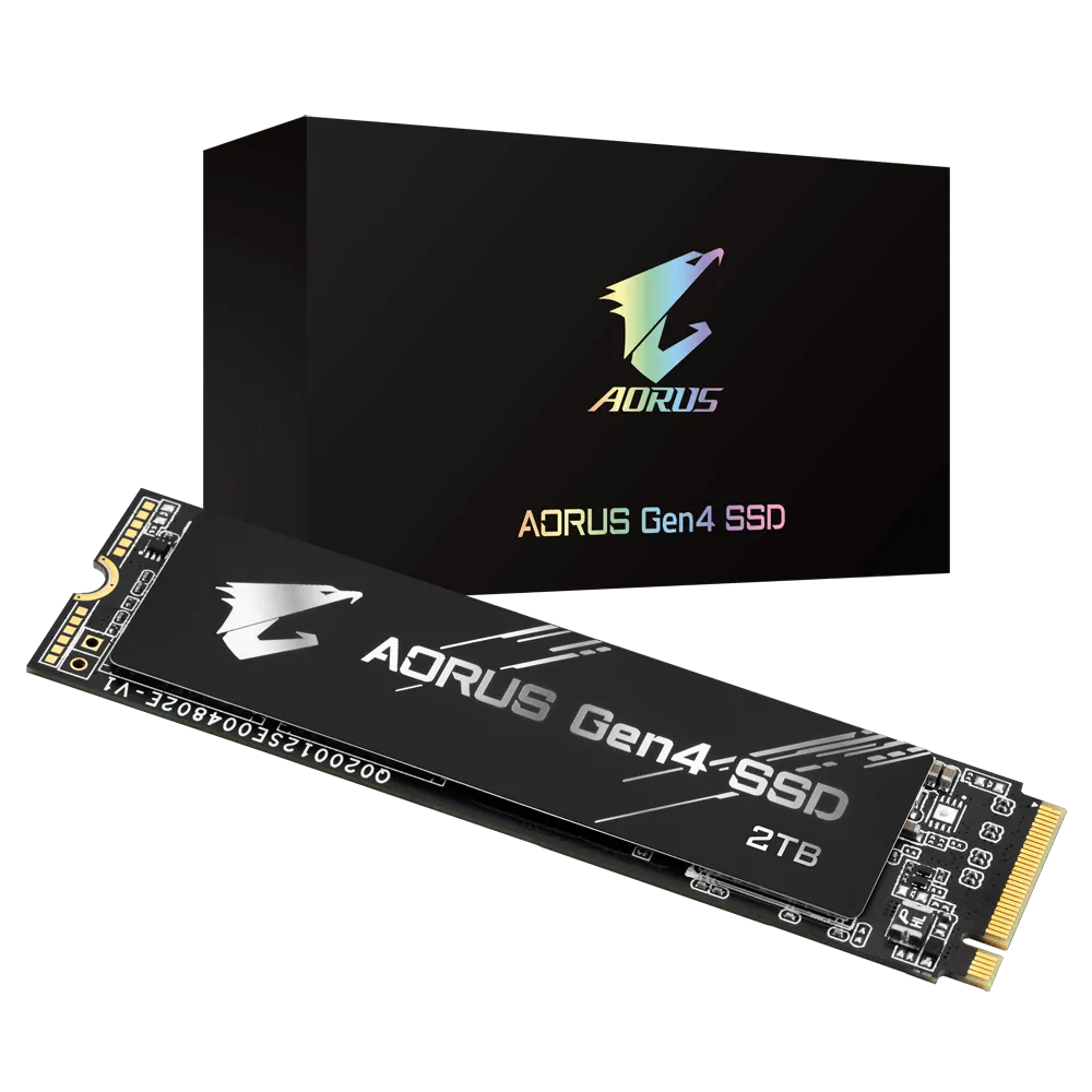 Solid State Drive (SSD) Gigabyte AORUS, 2TB, NVMe, PCIe Gen4 SSD-3