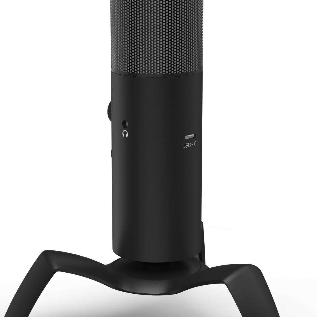 Настолен микрофон uRage Stream 750 HD Illuminated, Черен-3