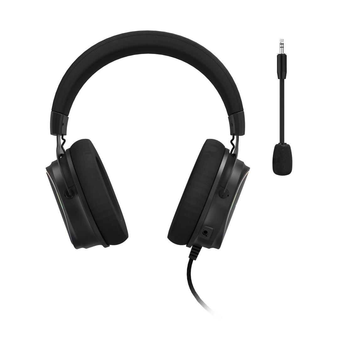 Геймърски слушалки Hama uRage SoundZ 800 7.1, Микрофон, USB, RGB, Черен-3