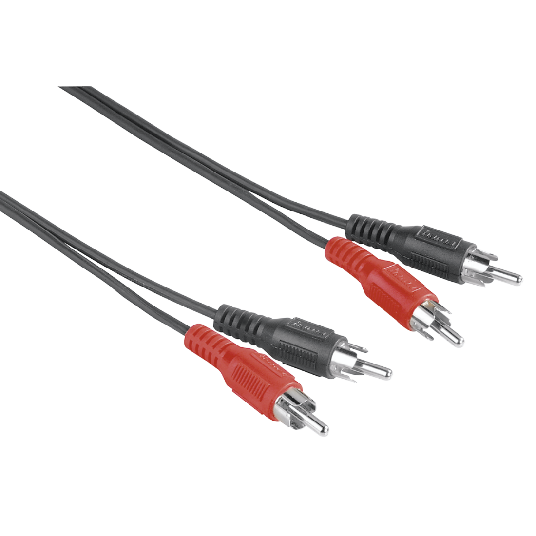Аудио кабел HAMA, 2 x Чинч - 2 x Чинч, 1.5м, Черен