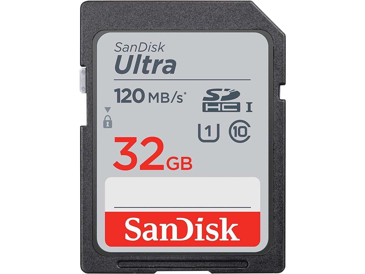 Карта памет SANDISK Ultra SDHC, 32GB, Class 10, U1, 120 Mb/s-1
