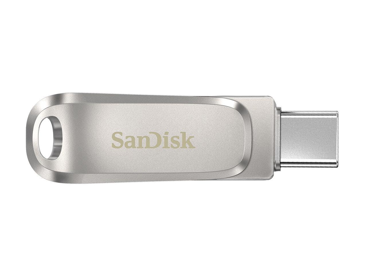 USB памет SanDisk Ultra Dual Drive Luxe, 32GB, USB 3.1 Gen 1, USB-C, Сребрист-2