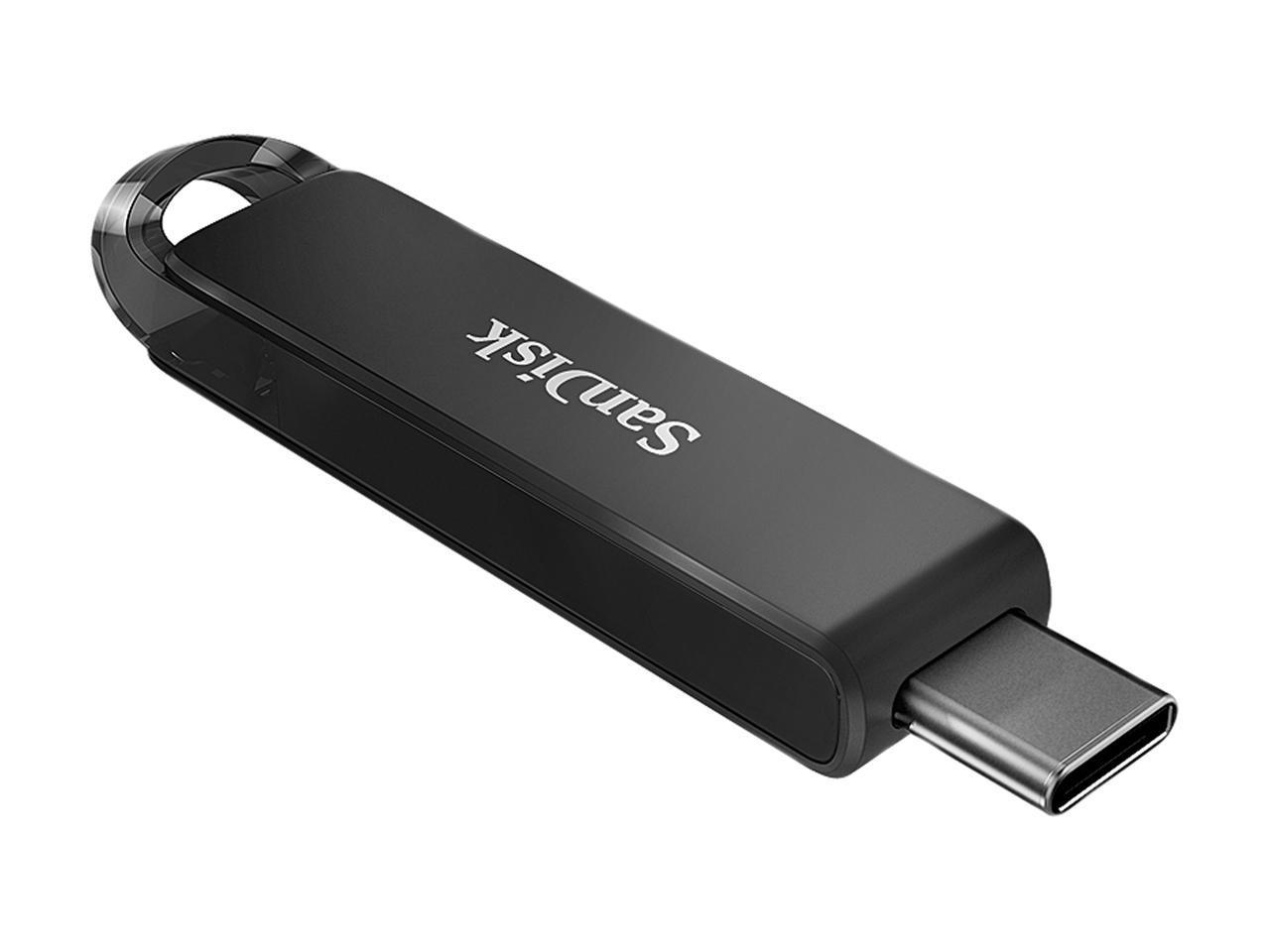 USB памет SanDisk Ultra, USB-C, 64GB, Черен-2
