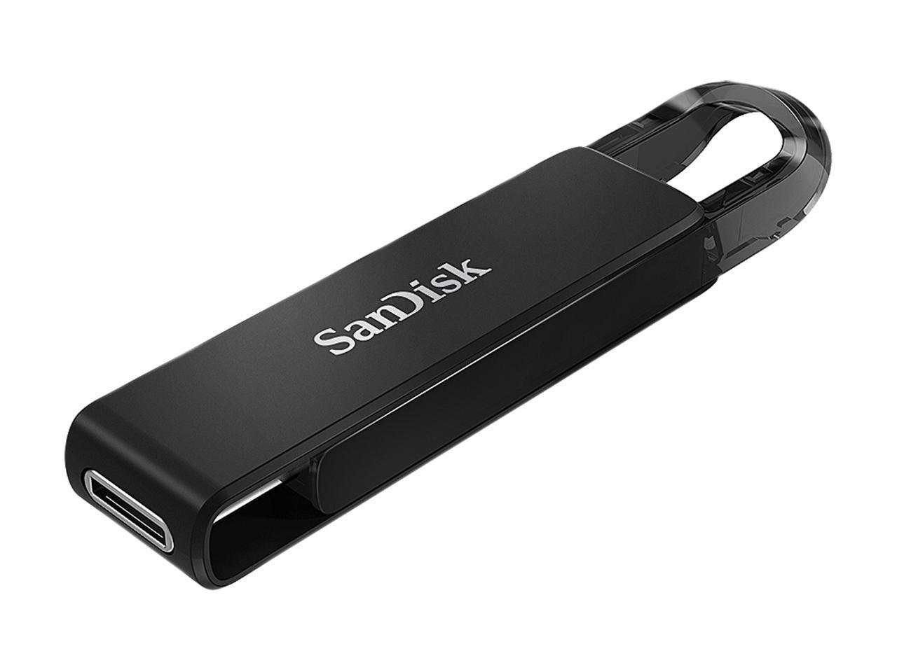 USB памет SanDisk Ultra, USB-C, 64GB, Черен-3