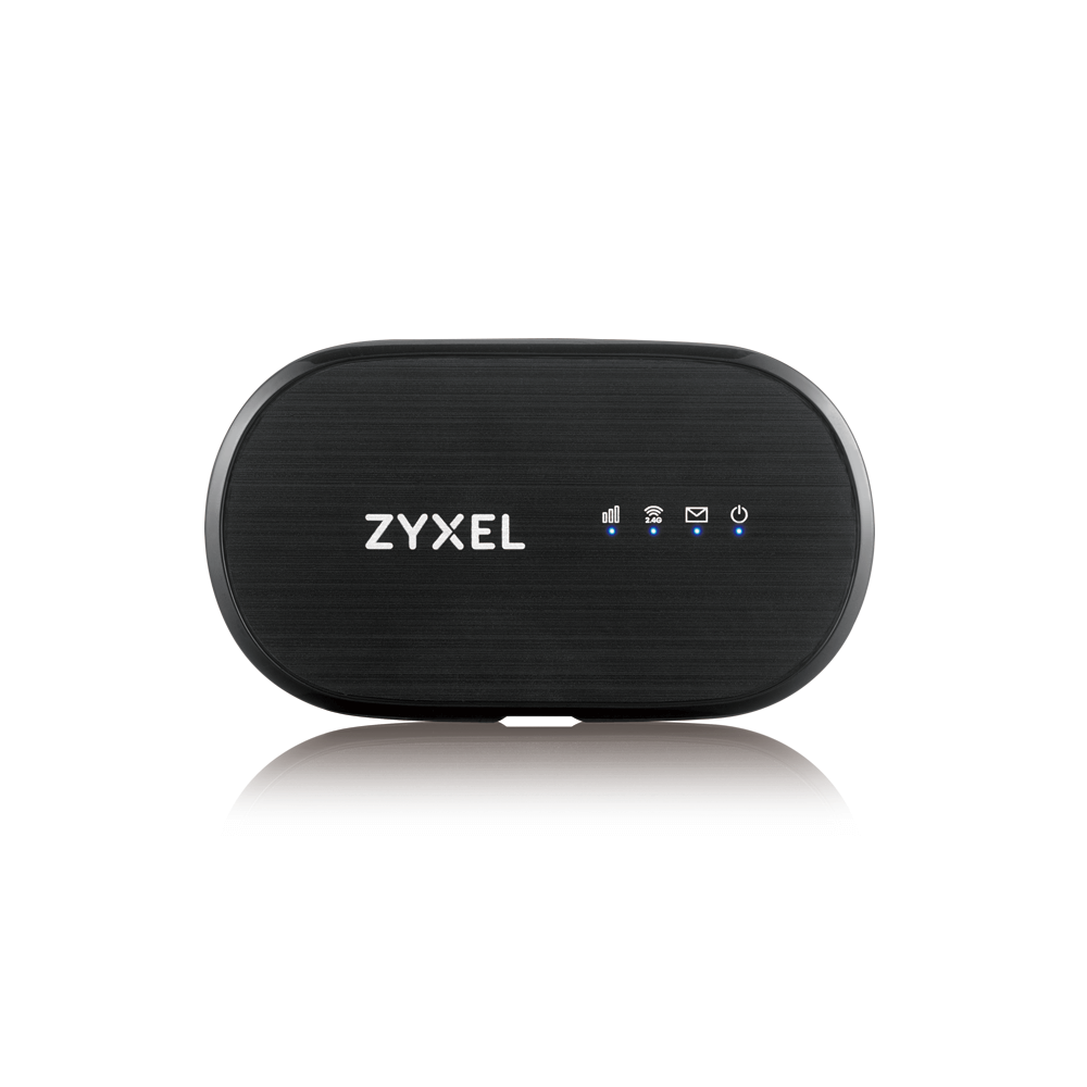 Безжичен портативен рутер ZYXEL WAH7601, 2.4 GHz, 300 Mbps, 4G