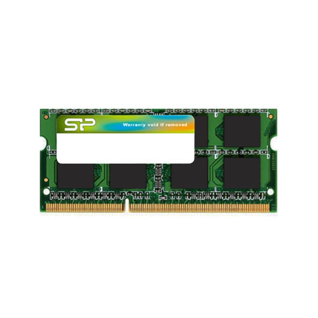 Памет Silicon Power 4GB SODIMM DDR3 PC3-12800 1600MHz CL11 SP004GBSTU160N02