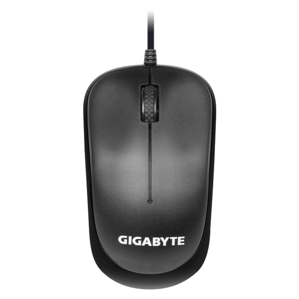 Kомплект жична клавиатура с мишка Gigabyte KM6300, Черен-3