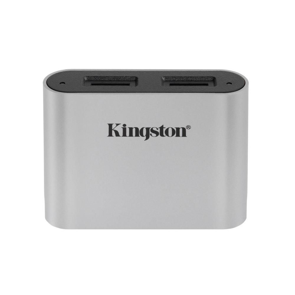 Четец за карти Kingston Workflow Micro SD Reader, USB-C, USB 3.2