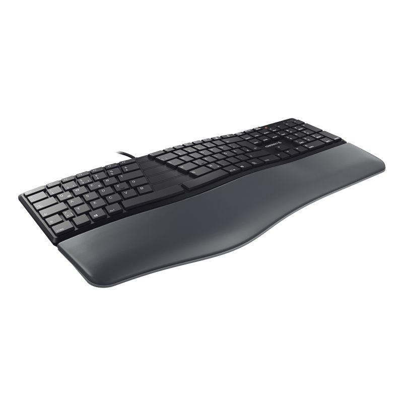 Жична извита клавиатура CHERRY KC 4500 ERGO, черна-4
