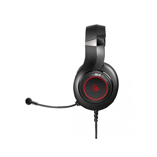 Геймърски слушалки A4TECH Bloody G220S, Микрофон, Черно/Червено-2