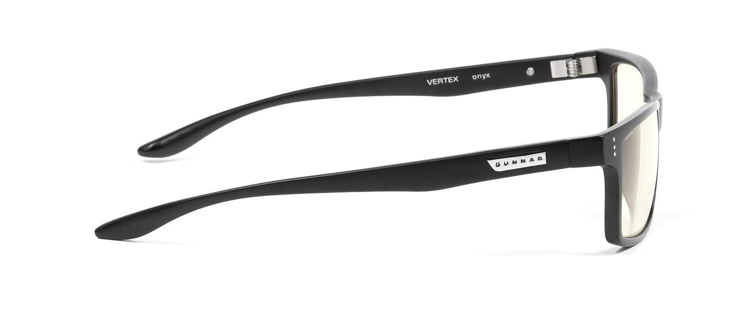 Компютърни очила GUNNAR Vertex Onyx, Clear Natural, Черен-3