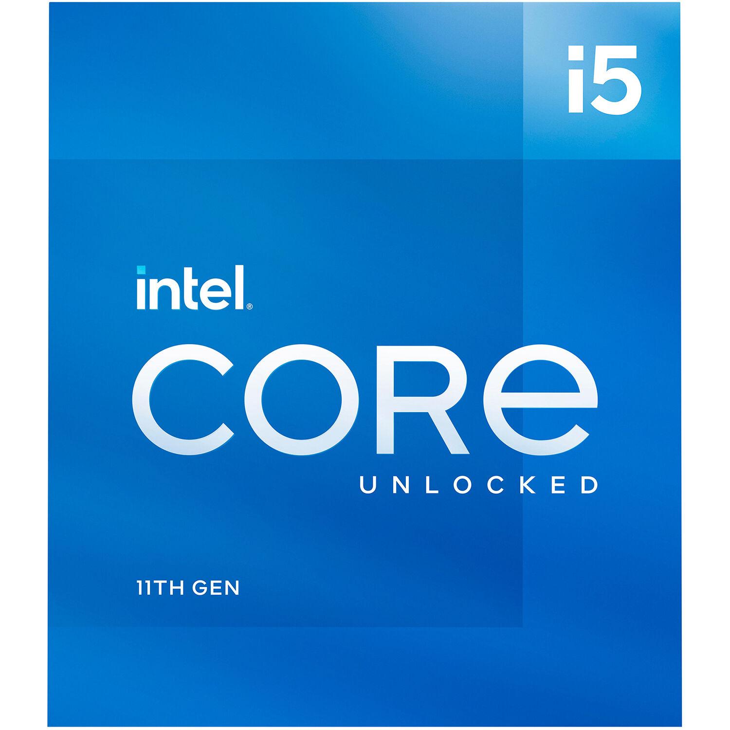 Процесор Intel Rocket Lake Core i5-11600K, 6 Cores 3.90Ghz (Up to 4.90Ghz) 12MB, 125W, LGA1200, BOX