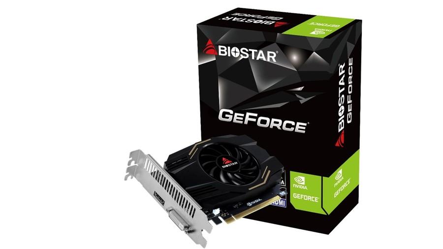 Видео карта BIOSTAR GeForce GT1030, 4GB, DDR4, 64bit, DVI-I, HDMI-1