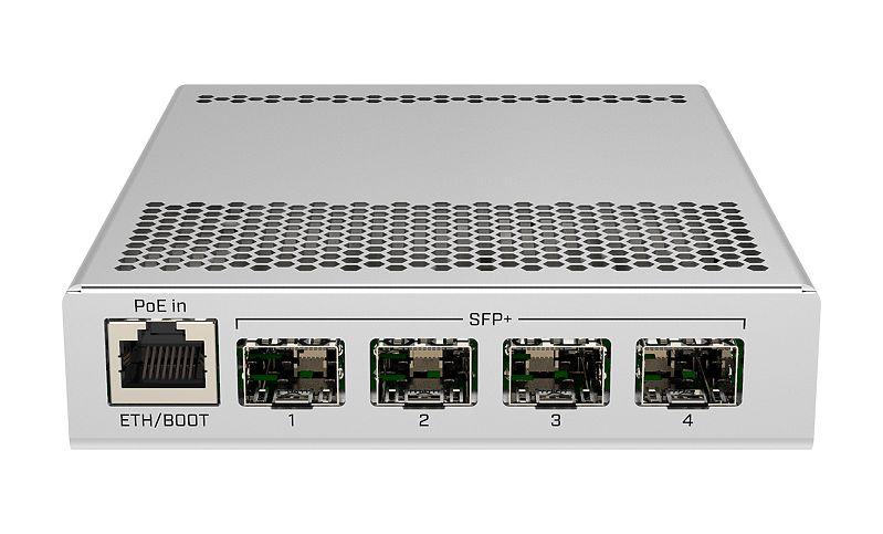 Суич Mikrotik CRS305-1G-4S+IN, 1xGigabit LAN, 4xSFP+ cages-2