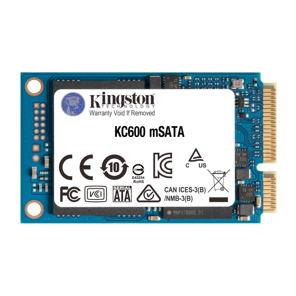 SSD KINGSTON KC600, 512GB, mSATA