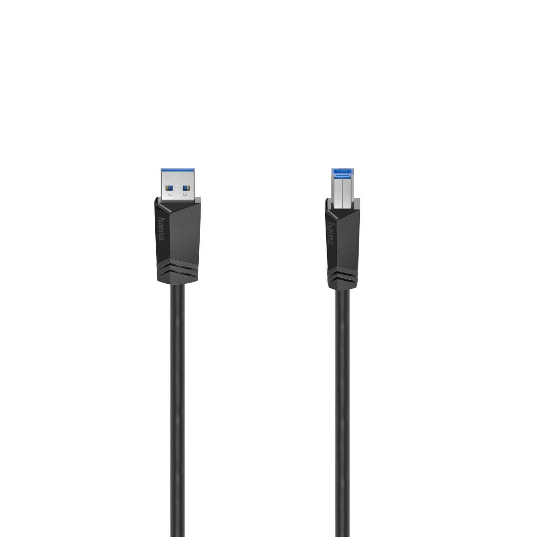Кабел HAMA USB 3.0 -A мъжко -B мъжко, 1.5 м, 1 звезда-1