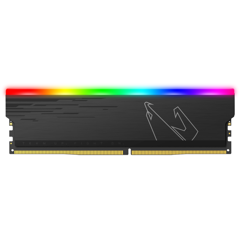 Памет Gigabyte AORUS RGB 16GB DDR4 (2x8GB) 3733MHz  CL18-22-22-42 с Демо Кит-2