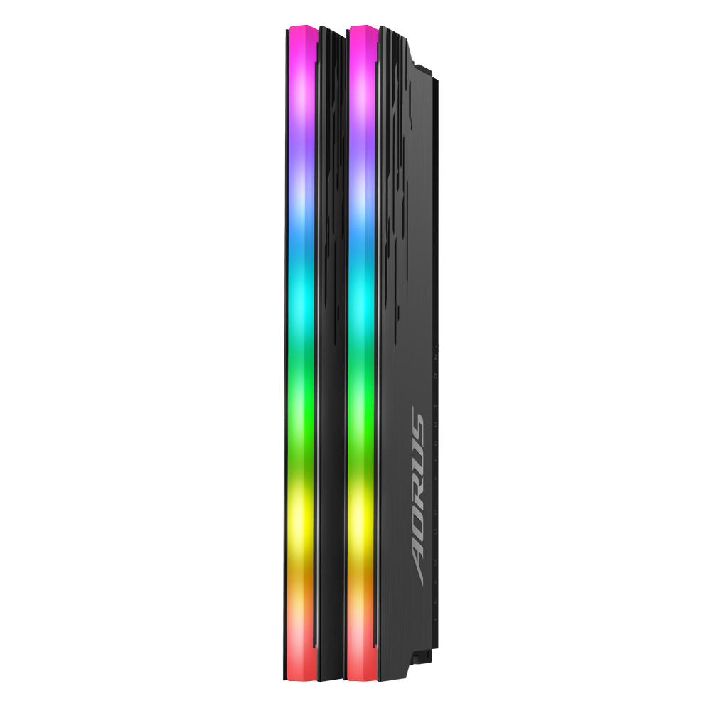 Памет Gigabyte AORUS RGB 16GB DDR4 (2x8GB) 3733MHz  CL18-22-22-42 с Демо Кит-3