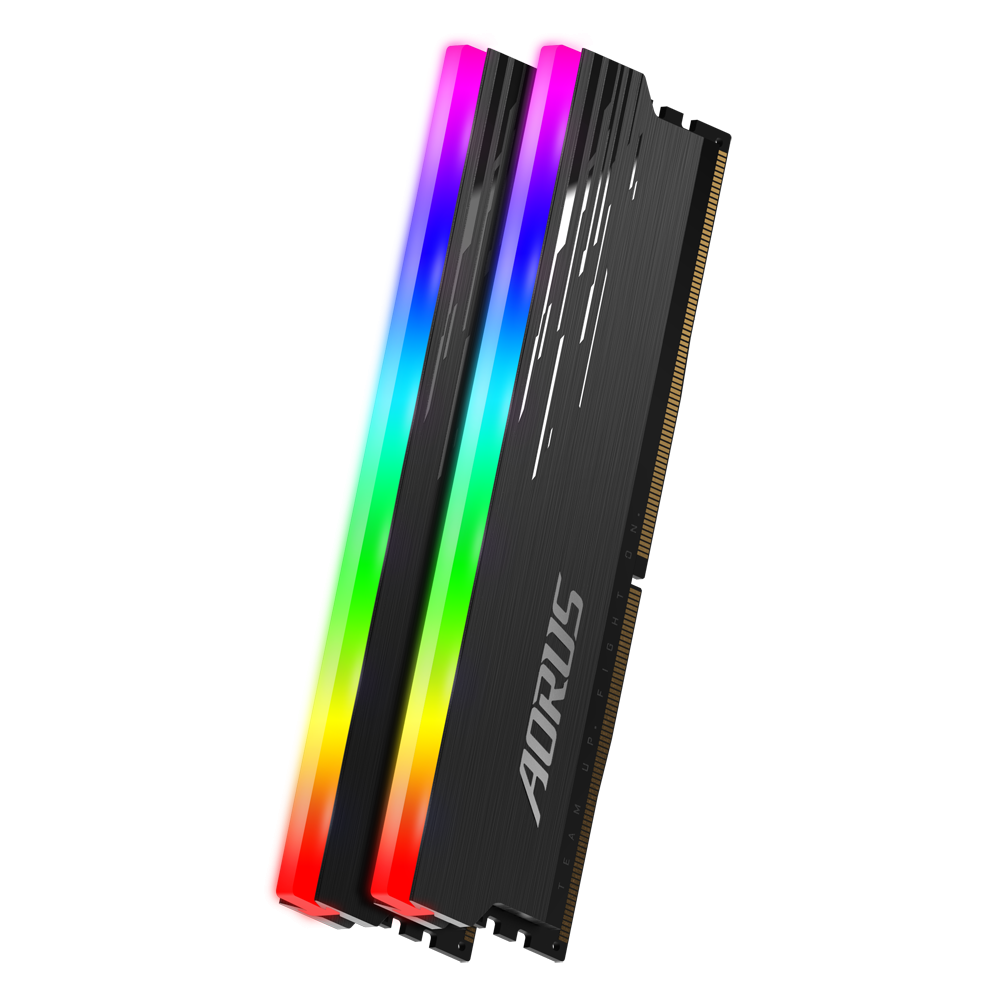 Памет Gigabyte AORUS RGB 16GB DDR4 (2x8GB) 3733MHz  CL18-22-22-42 с Демо Кит-4