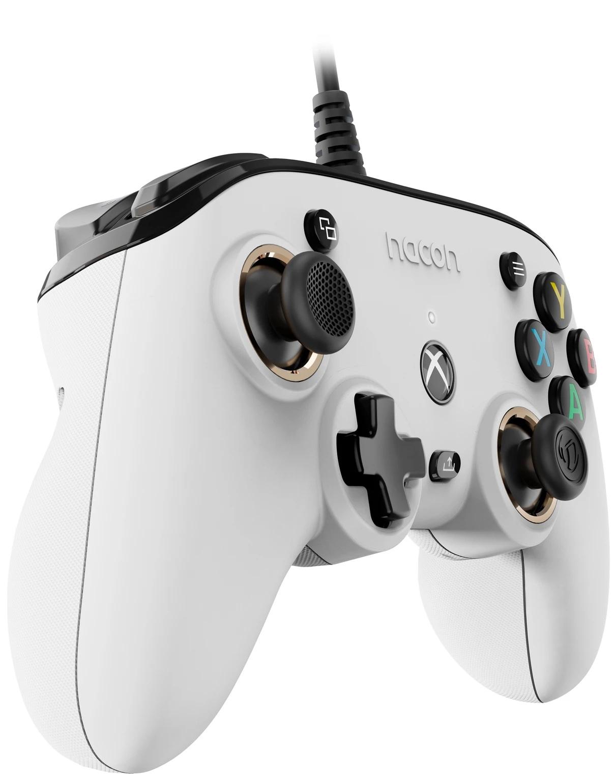 Жичен геймпад Nacon XBox Series Pro Compact White, Бял-2