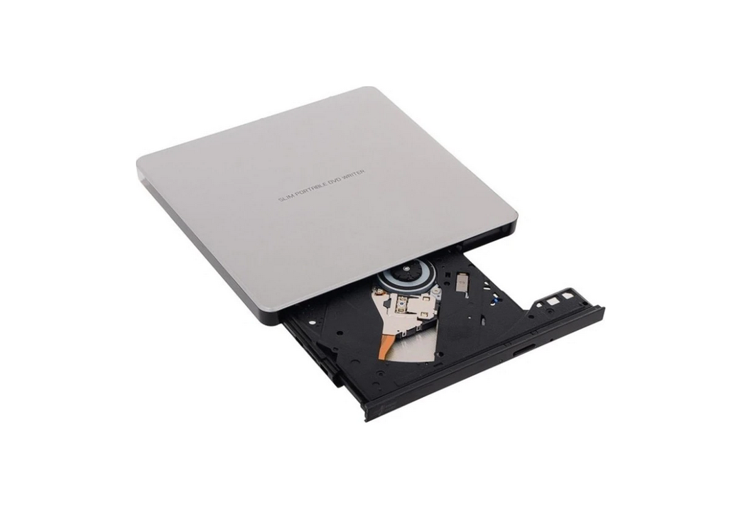 Външно DVD записващо устройство Slim, LG GP60NS60, USB 2.0, сребристо-3