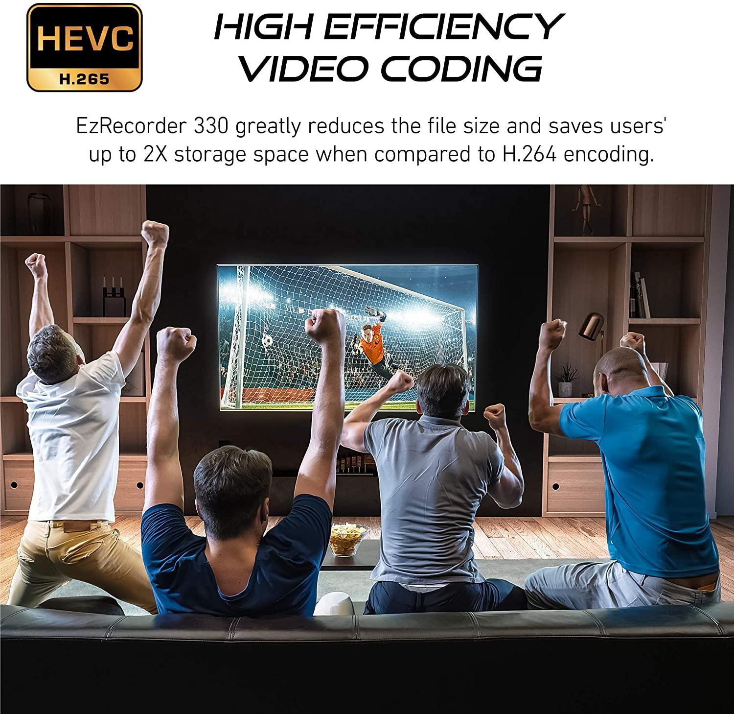 Външен кепчър AVerMedia Capture HD Video EZRecorder 330, HDMI, Composite, USB, RJ45-4